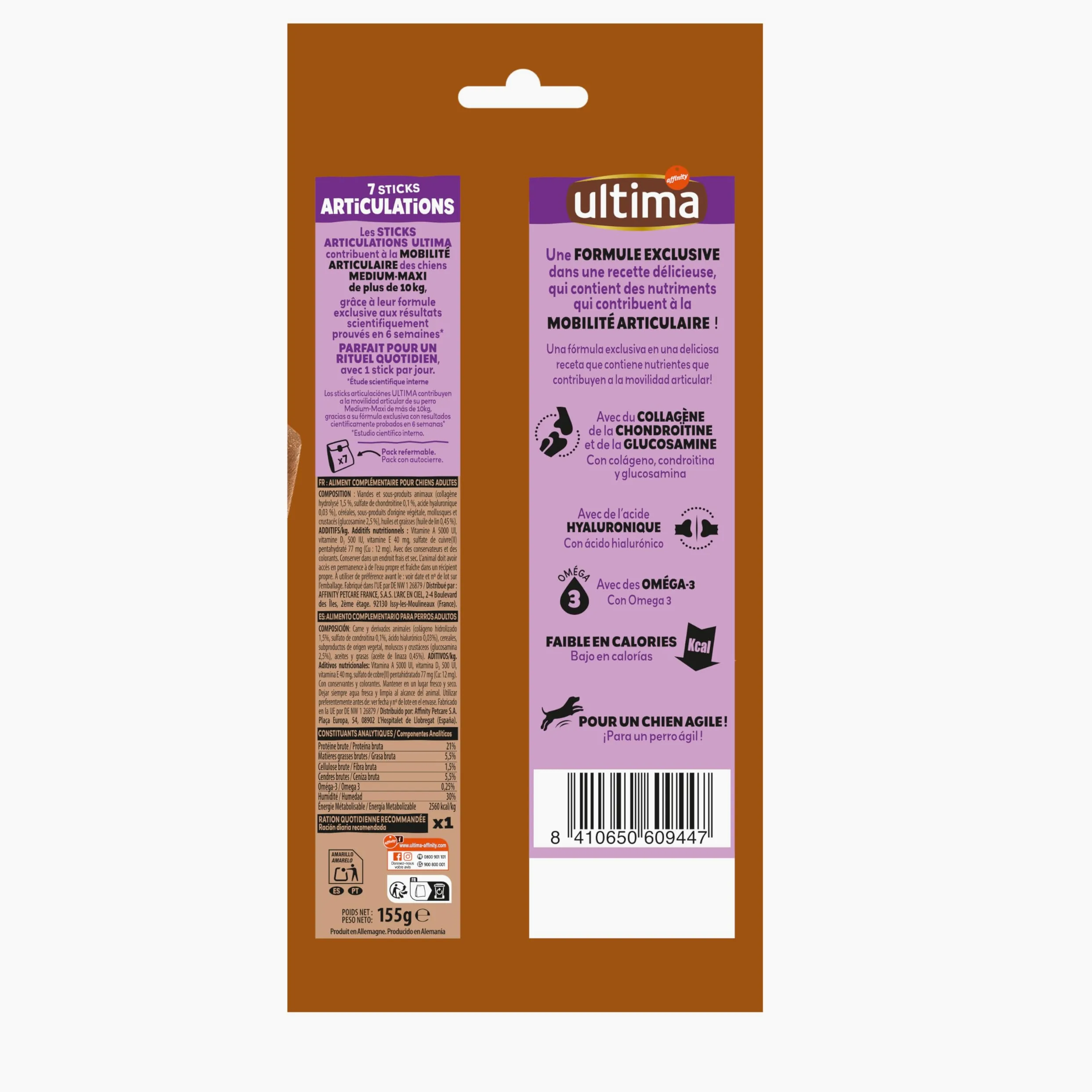 Ultima Dolcetti per cani adulti Medium & Maxi - Articolare: Lotto di 14 x 7-98 Sticks
