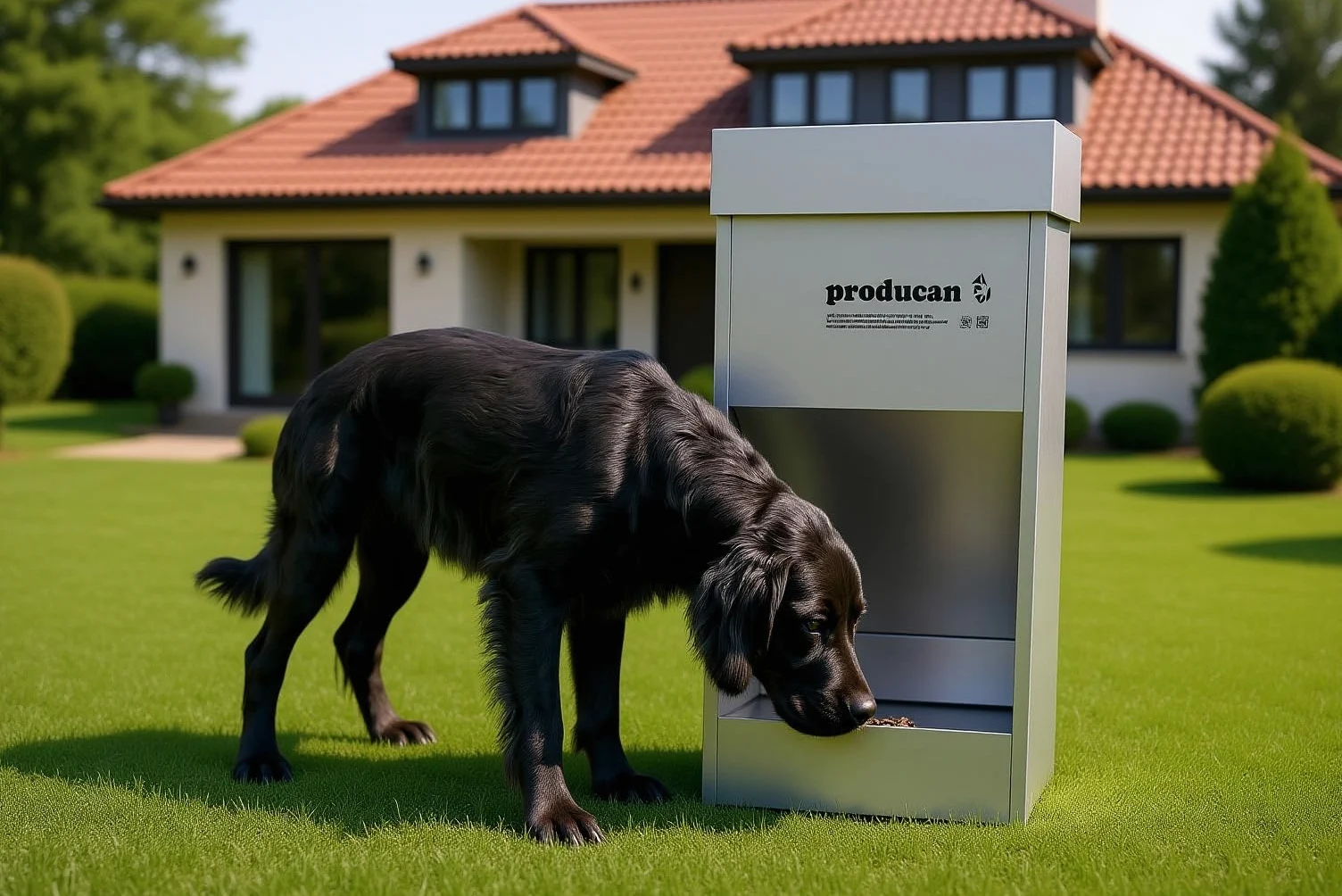 Producàn - Mangiatoia automatica da 40L per cani grandi, 220 V