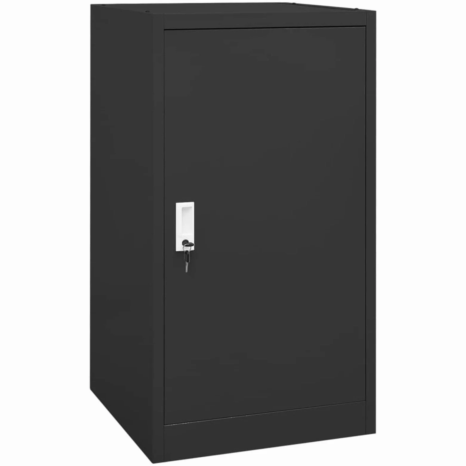 Lechnical Armadio Porta Sella Antracite 53x53x105 cm in Acciaio,Ricreazione all'aperto,Equitazione,Accessori per finimenti per Cavalli,Accessori per Selle,Portasella(SPU:339606)