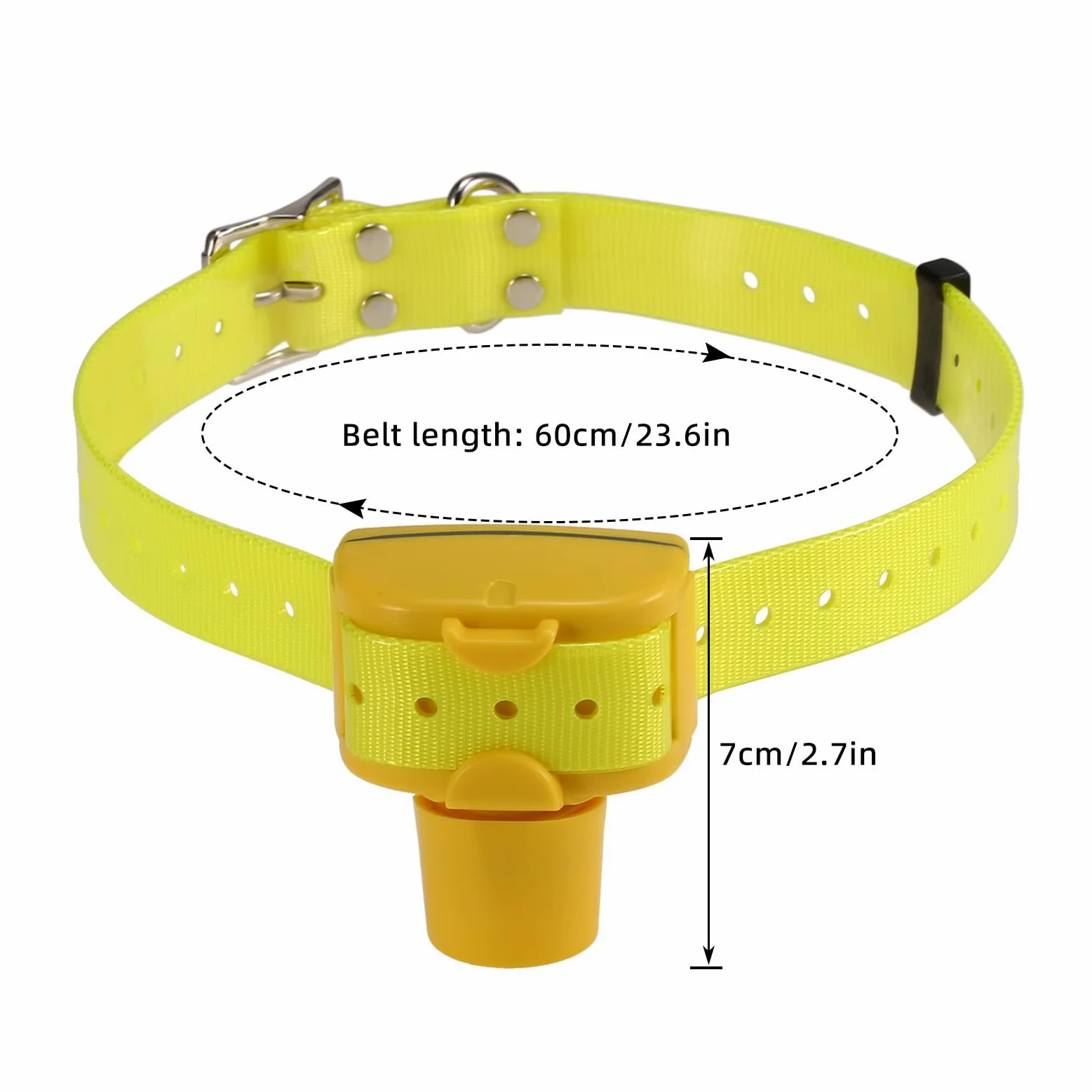 Collare da Addestramento per Cani con Telecomando Advanced Beeper Chien 8 modalità Audio Controllo 1000 M per Cani di Taglia Grande, Materiale PU