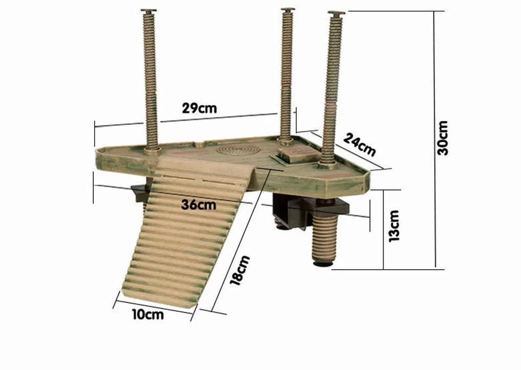 Piattaforma galleggiante per rettili tartarughe PlayTerrace Basking piattaforma di riposo per acquari NFF-08 Medium