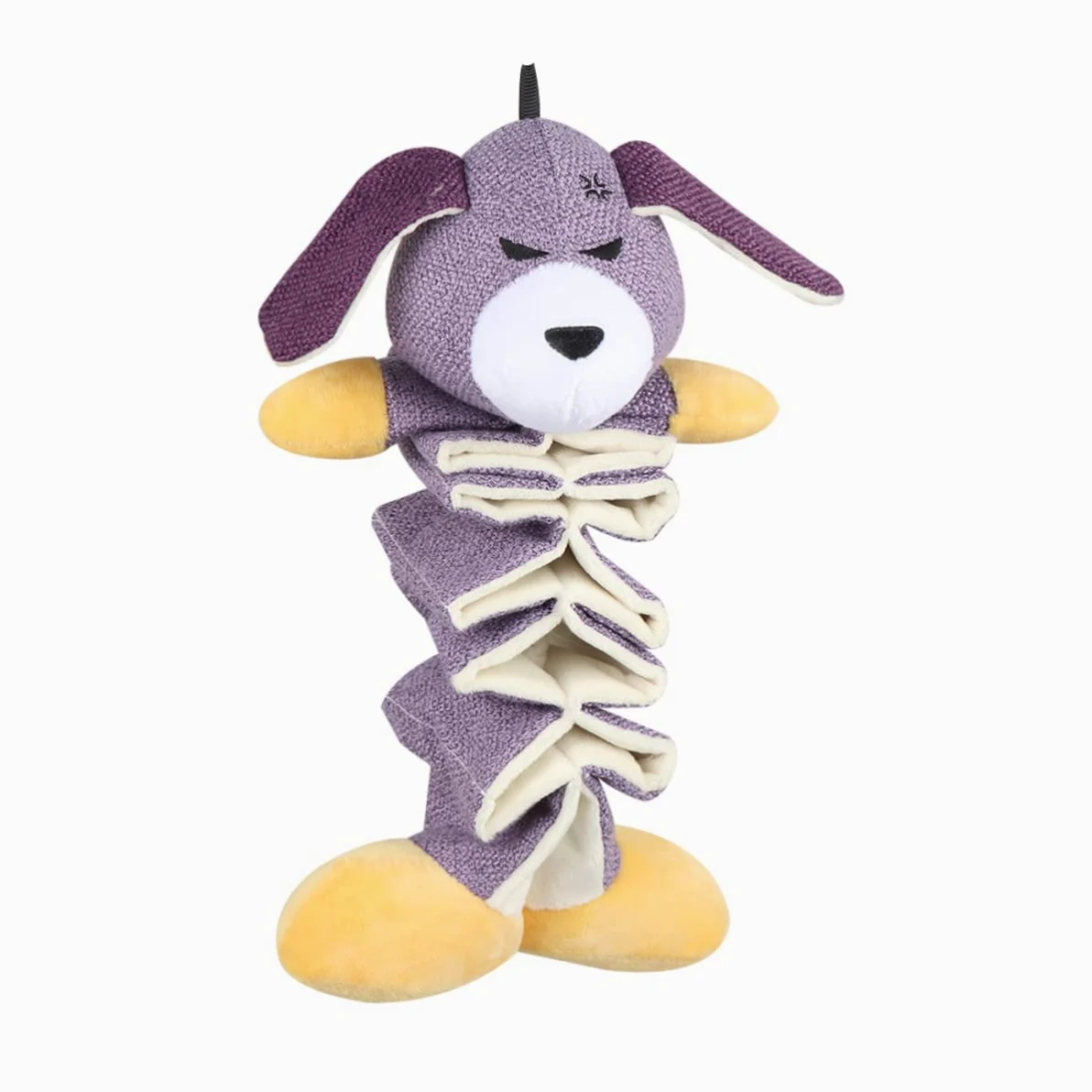 Didiseaon 2pezzi Giocattolo Per Cani Interattivo Peluche Giocattolo Squeaky Resistente Per Masticare e Giocare Compagno Per Noia e Comportamenti Distruttivi
