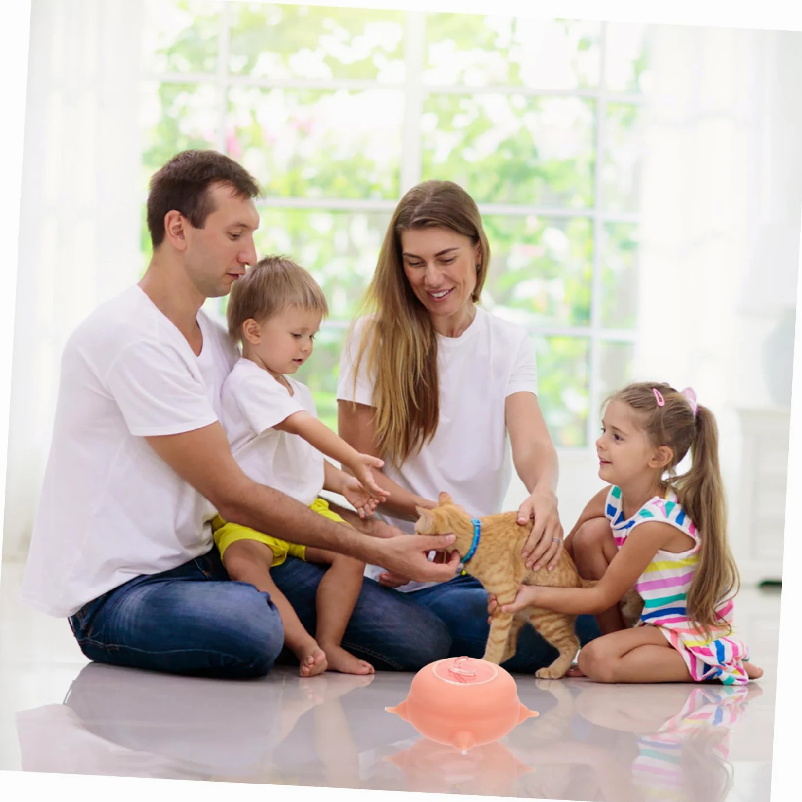 Biberon per Allattamento per Cuccioli e Gattini, in Silicone Rosa, Leggero e Riutilizzabile, Facile da Pulire, per Piccoli Animali | Mangiatoia per Cuccioli, Facile da Riporre, Accessorio per Animali Domestici, per Gattino