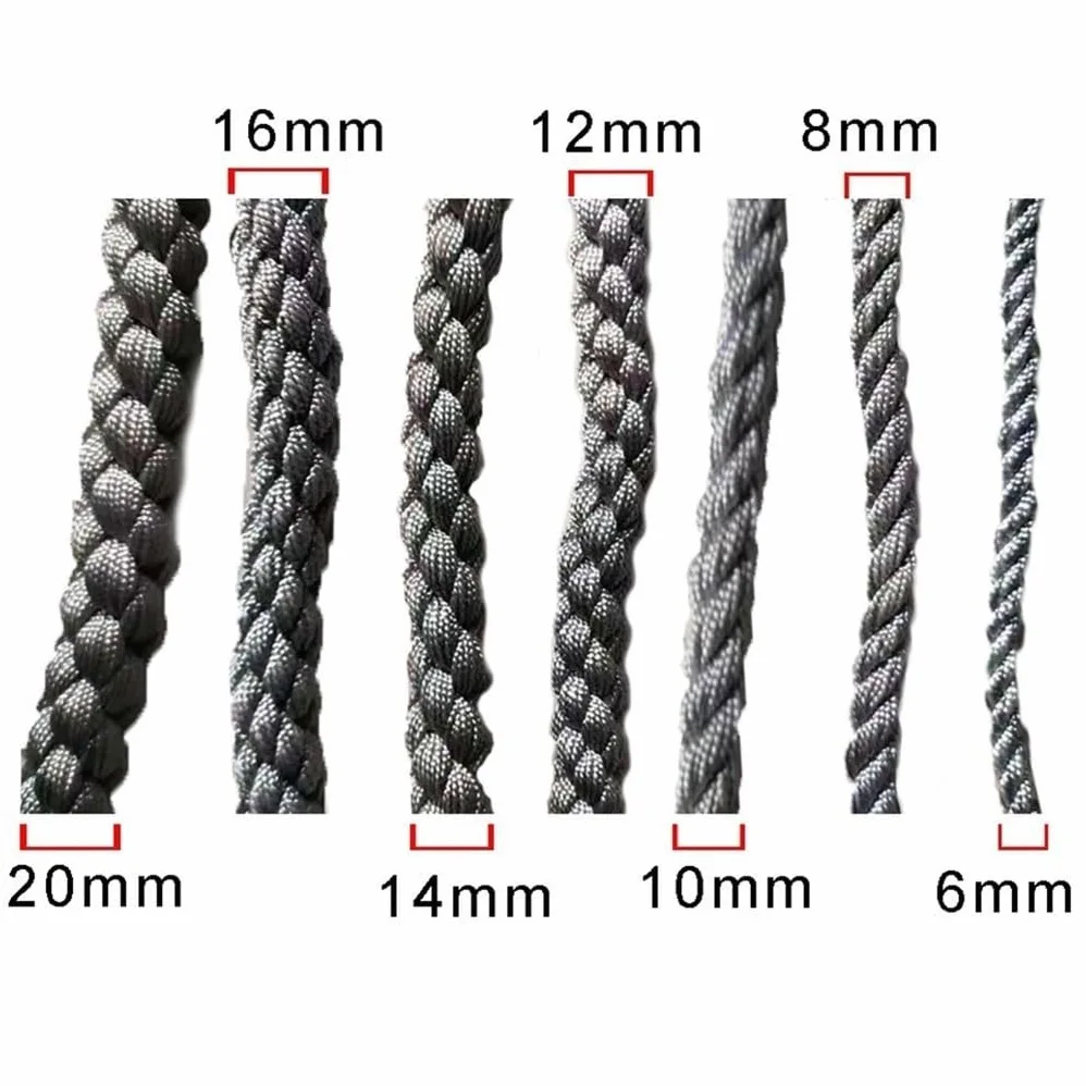 Generico Rete da Arrampicata per Esterni Resistente per Bambini e Adulti, Rete da carico 1x1 m per Altalena, reti da Arrampicata di Livello Militare, Corda Resistente da 16 mm, Ideale per parchi gioc