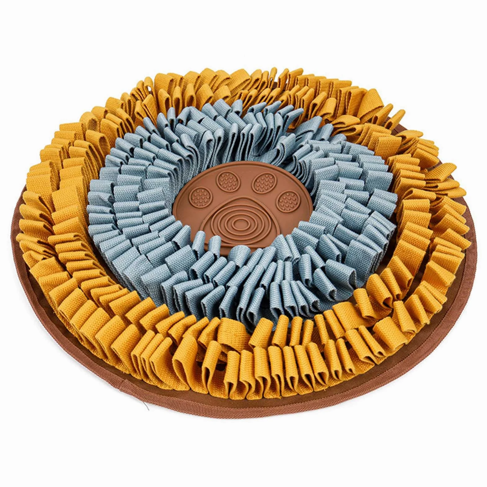 Tappetino da fiuto per cani con alimentatore lento e puzzle, lavabile in lavatrice