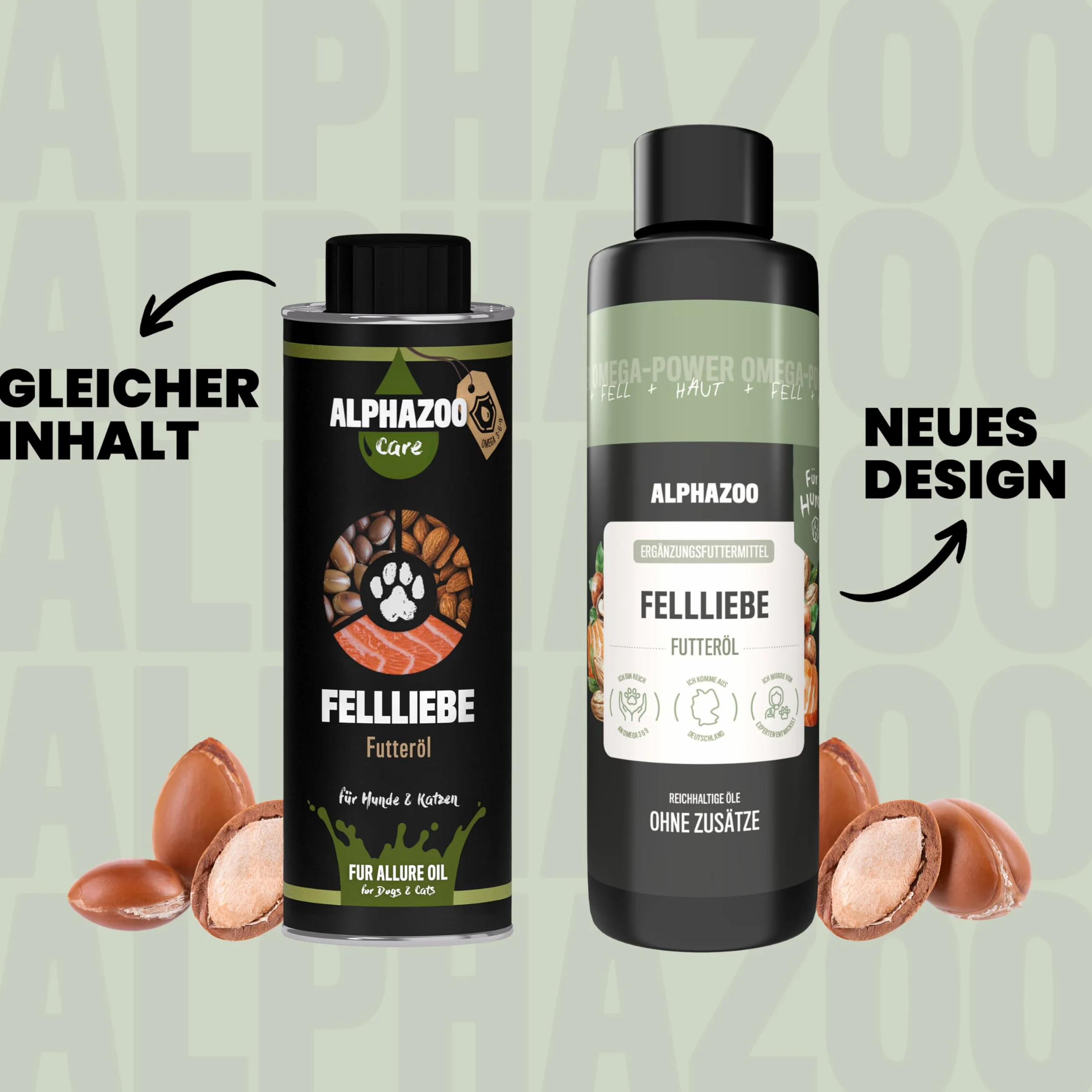 alphazoo olio di Fellliebe 250ml