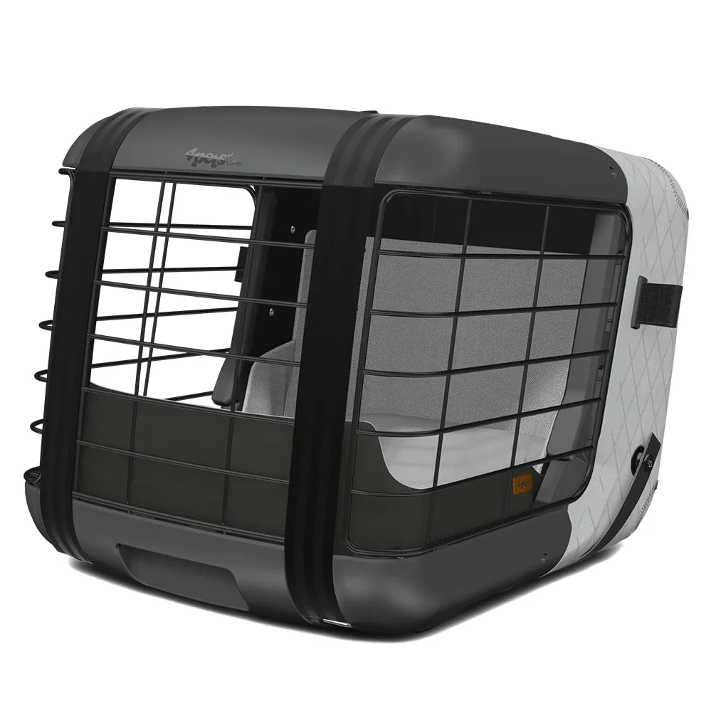 4pets Caree - Trasportino per cani (Cool Grey)