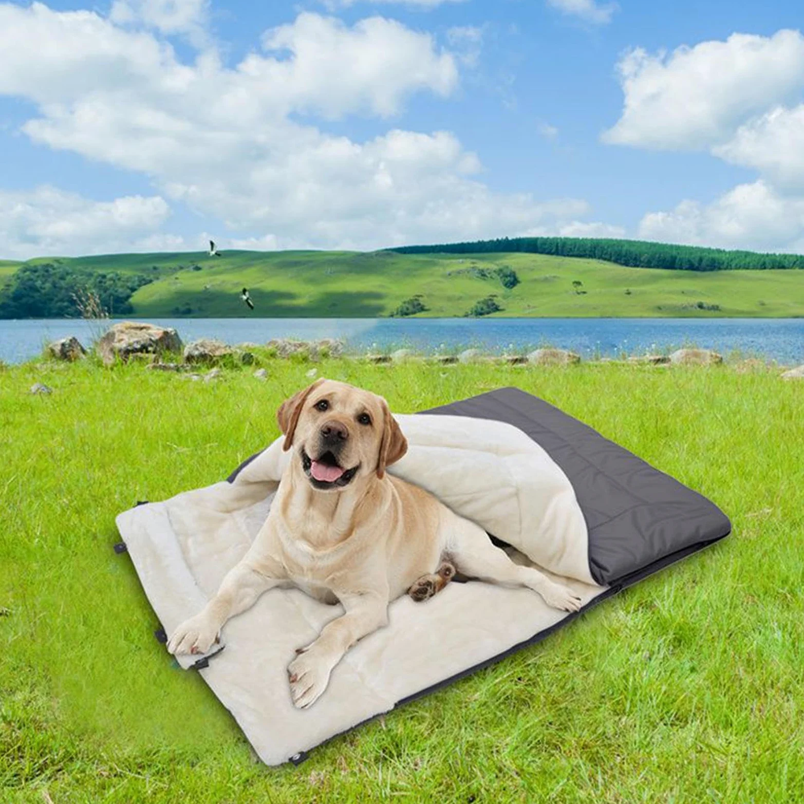 Tappeti per cani per, sacco a pelo per cani Tappetino da per cani con | per cuccioli Warm Waterproof per il campeggio per escursioni in zaino in dorsale esterno interno