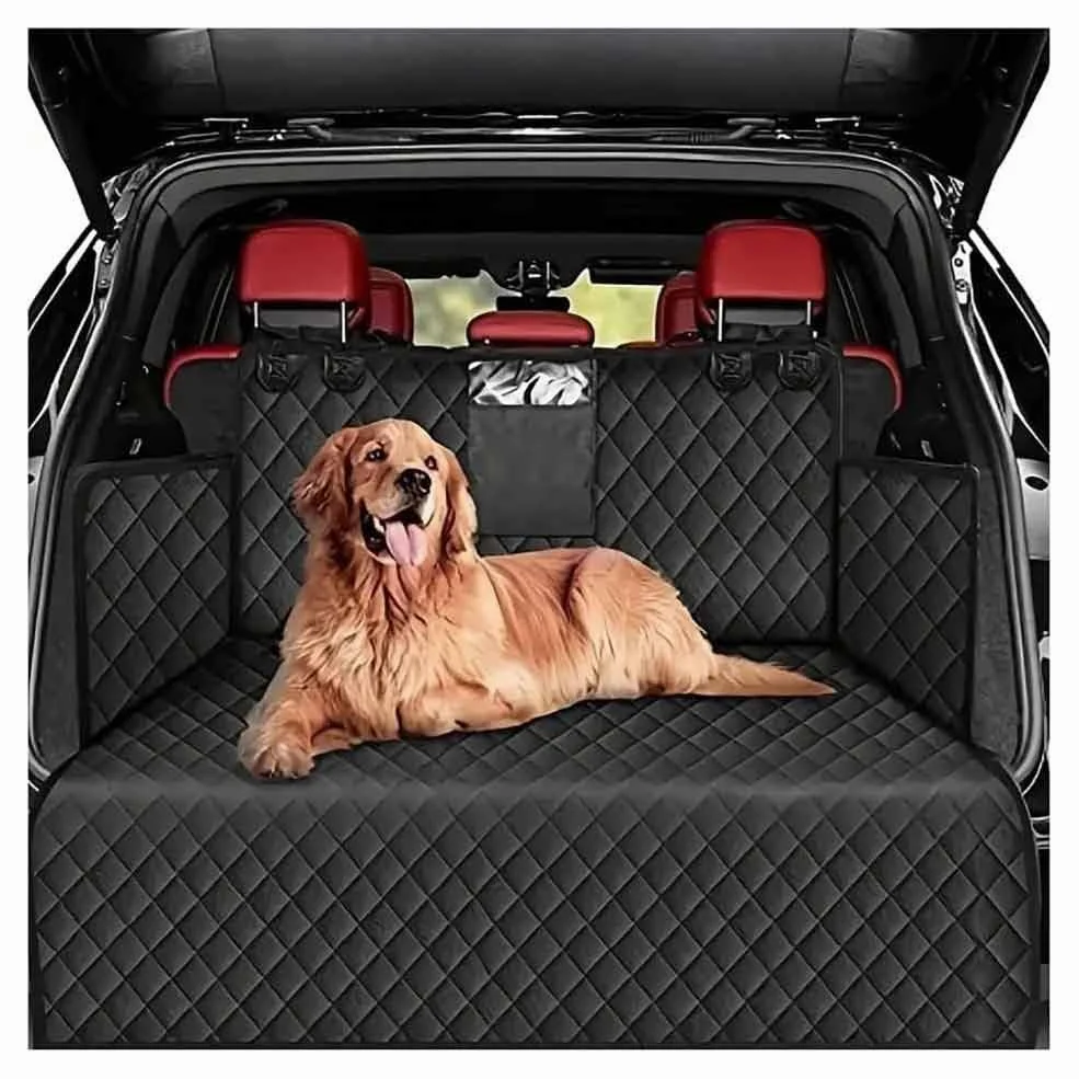 Copribagagliaio Auto Cane per Dodge Journey Hornet, Telo Protezione Bagagliaio Cani Impermeabile con Paracolpi Copertura Sedile Posteriore