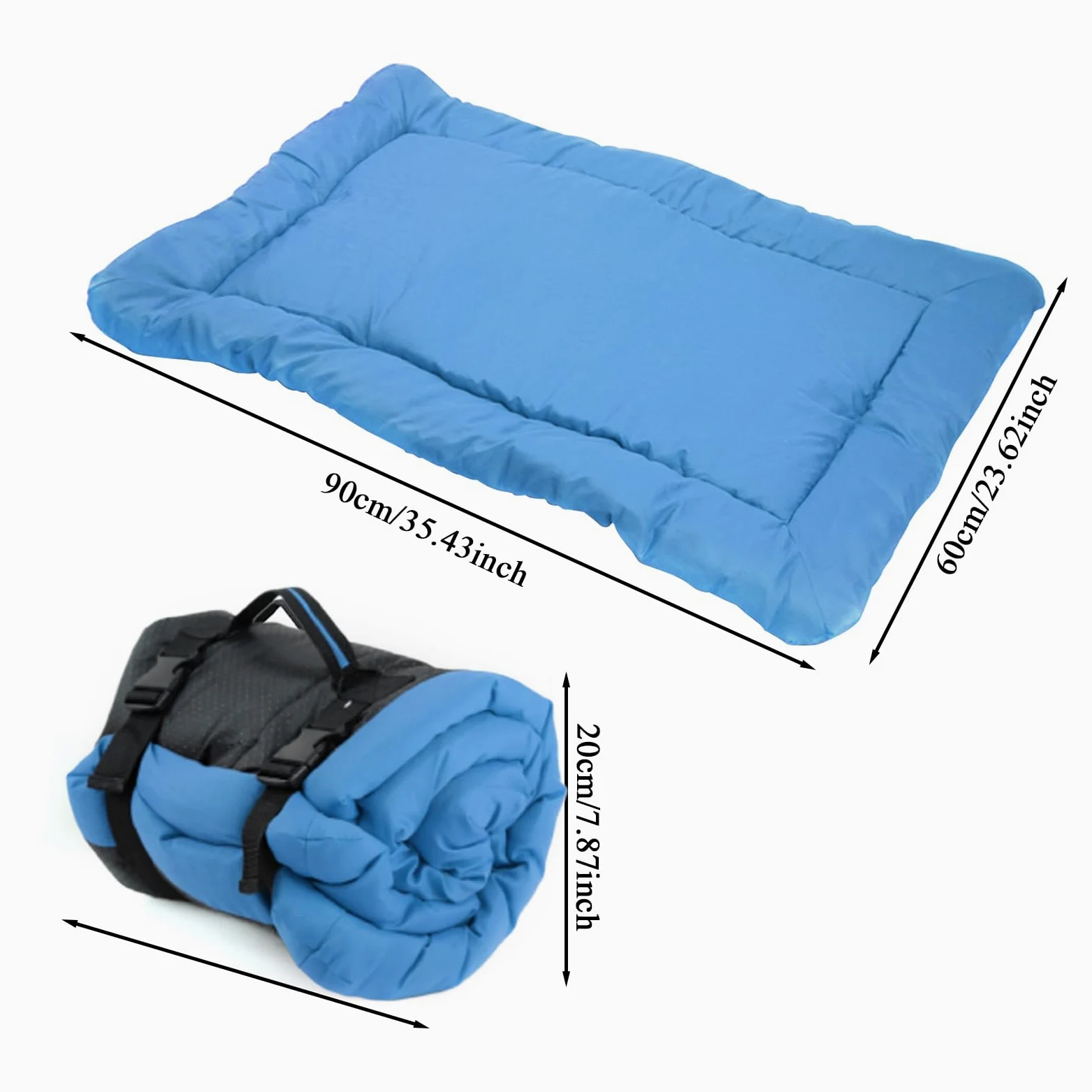 Cuccia Esterna Impermeabile per Cane Tappetino Portatile Impermeabile | Tappetino Impermeabile Portatile da Campeggio e Viaggio Animali D
