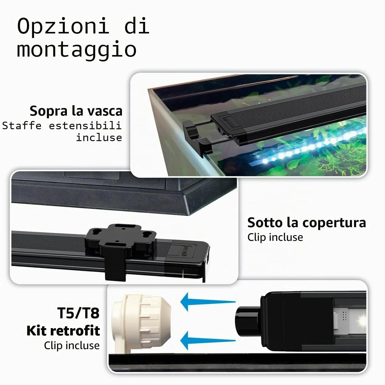 Fluval AquaSky LED 3.0 27 W, 91,4-122,8 cm