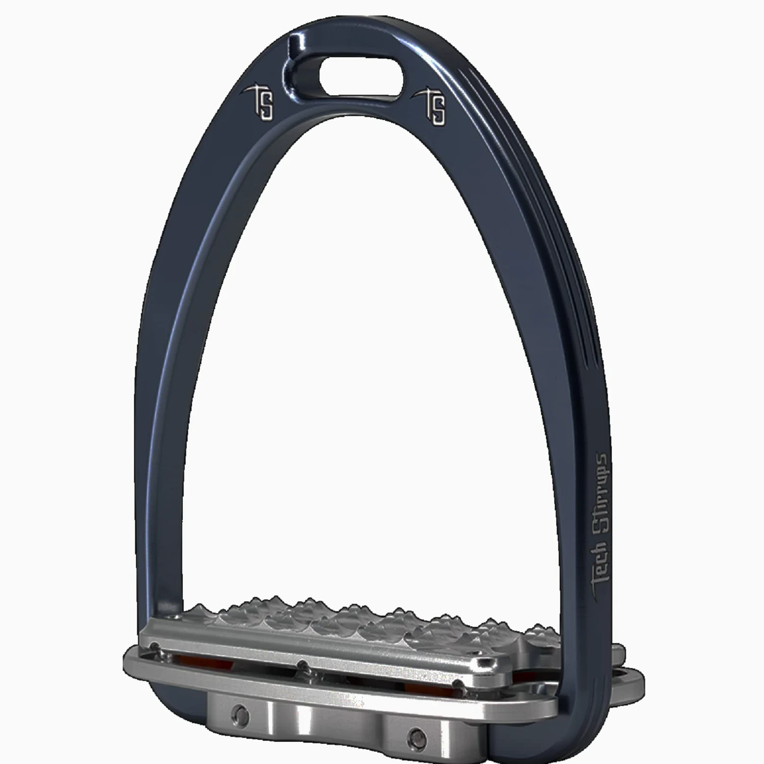 Tech Stirrups Jumping And Cross Country Classics Sienna Plus Nero, Nero, Adulto