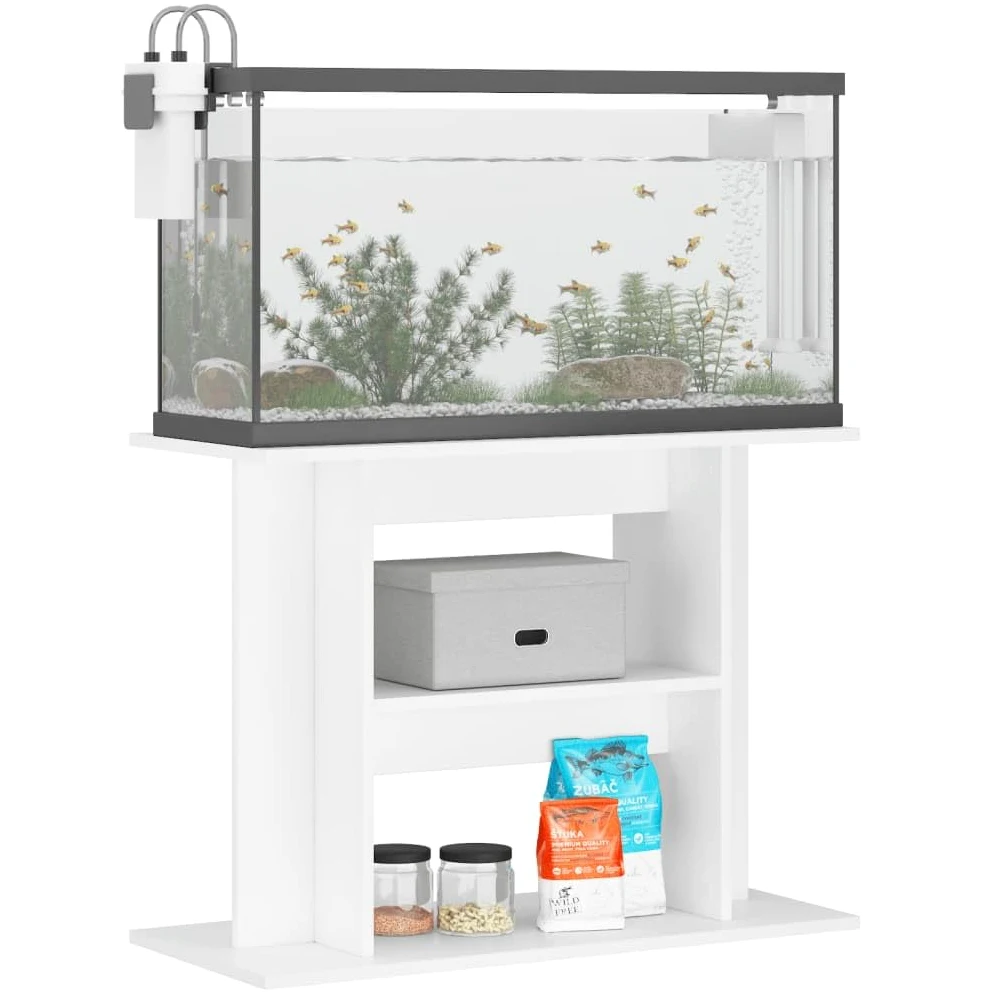 Homgoday Supporto mobiletto base tavolo armadio per acquario 80 x 35 x 60 cm