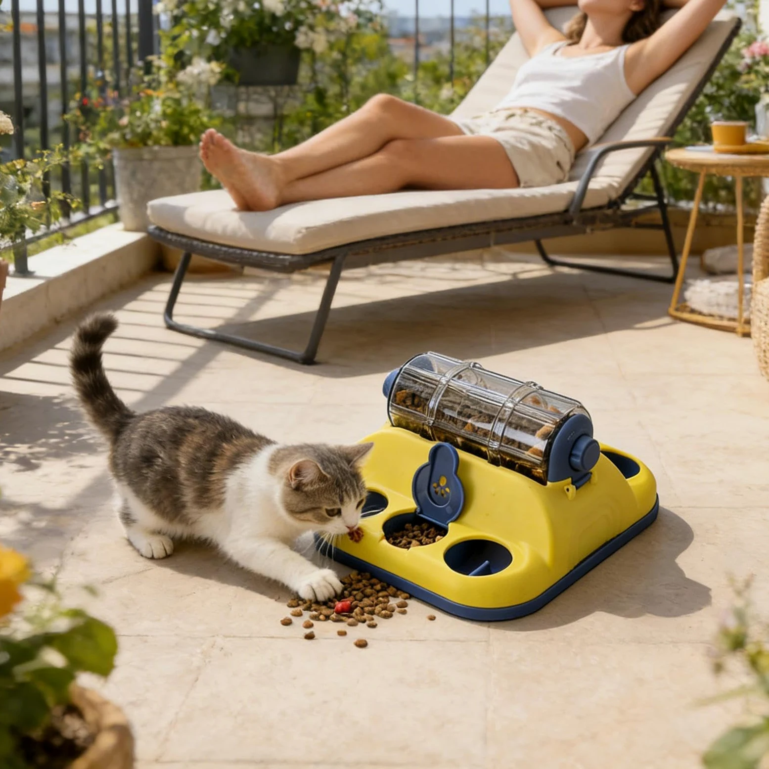 Puzzle per Cani Giochi Mentali Divertenti A | Giocattoli Rompicapo Dispensante Snack Per Cani Per Gatti Cuccioli Noia Addestramento Compleanno Natale