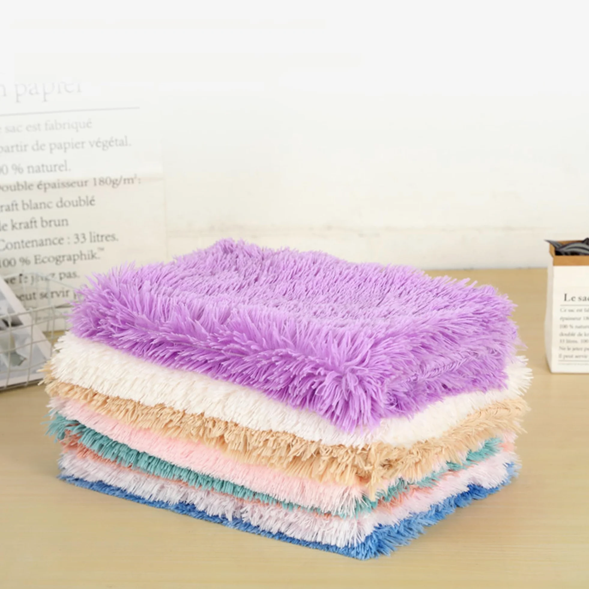 Coperta calda per animali domestici, lavabile in lavatrice, coperta per cani e animali domestici, protezione per mobili, ideale per divani, seggiolini auto, interni (grigio scuro, 2 pezzi, 127