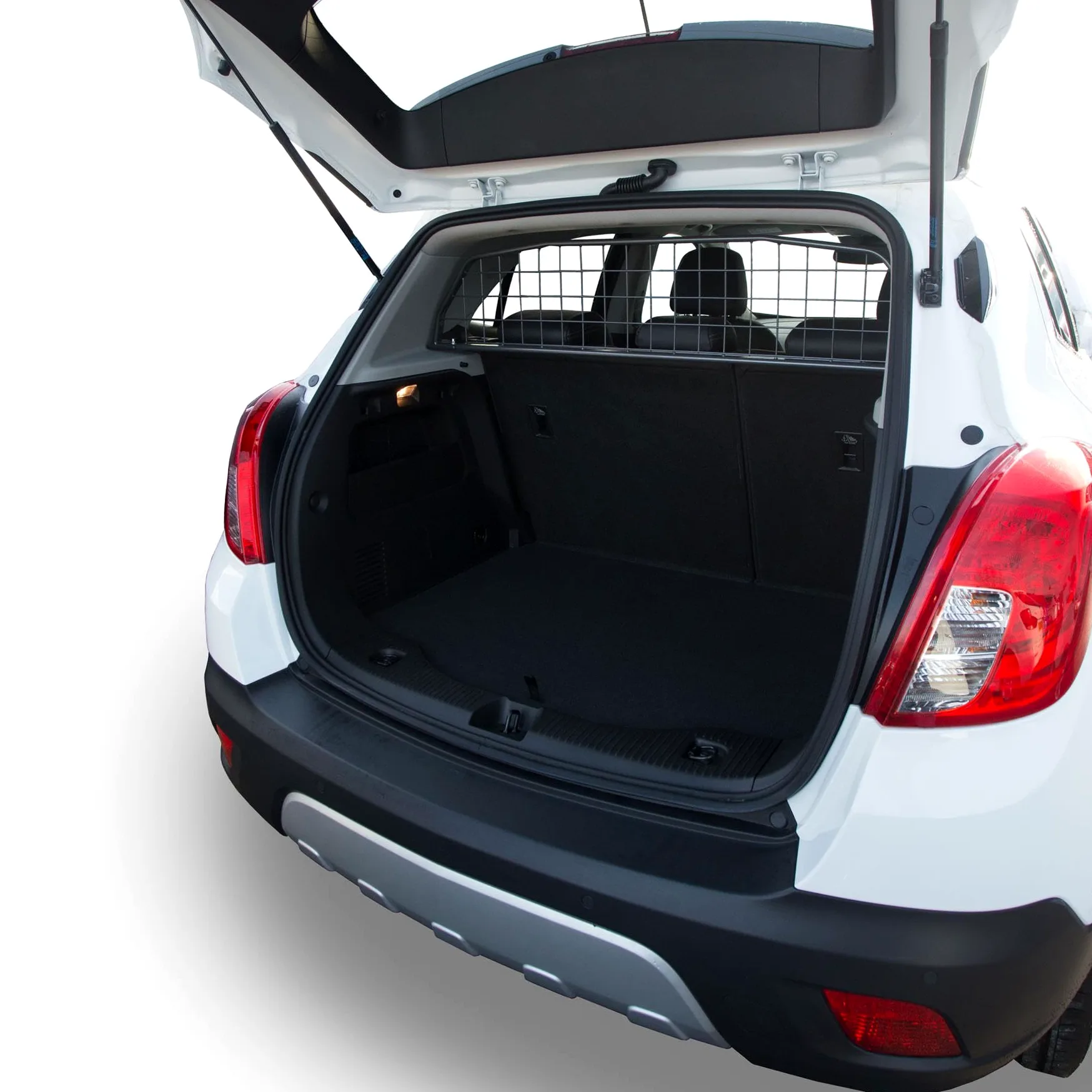 Travall Guard Griglia di Protezione Compatibili con Opel Mokka & Mokka X (2012-2019) Chevrolet Trax (2013-Corrente) TDG1345 – Griglia Divisoria Specifica in Acciaio Dolce
