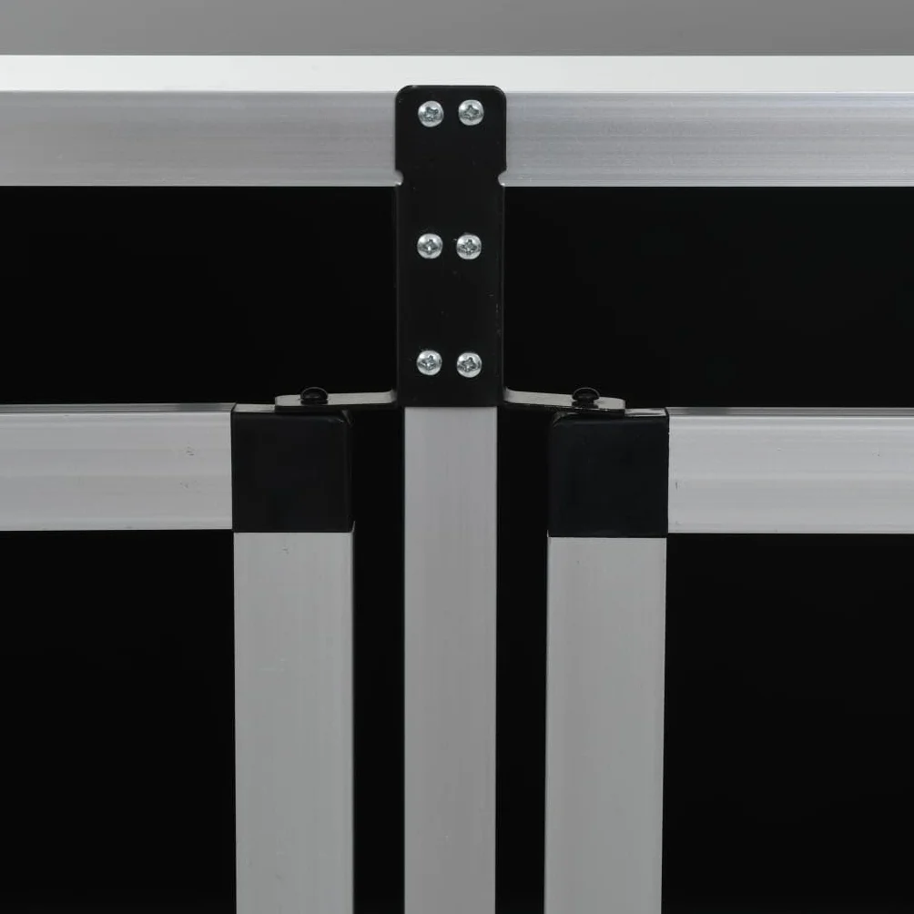 Generico Trasportino per Cani con Doppia Porta 94x88x69 cm,Argento,19.1kg,170665
