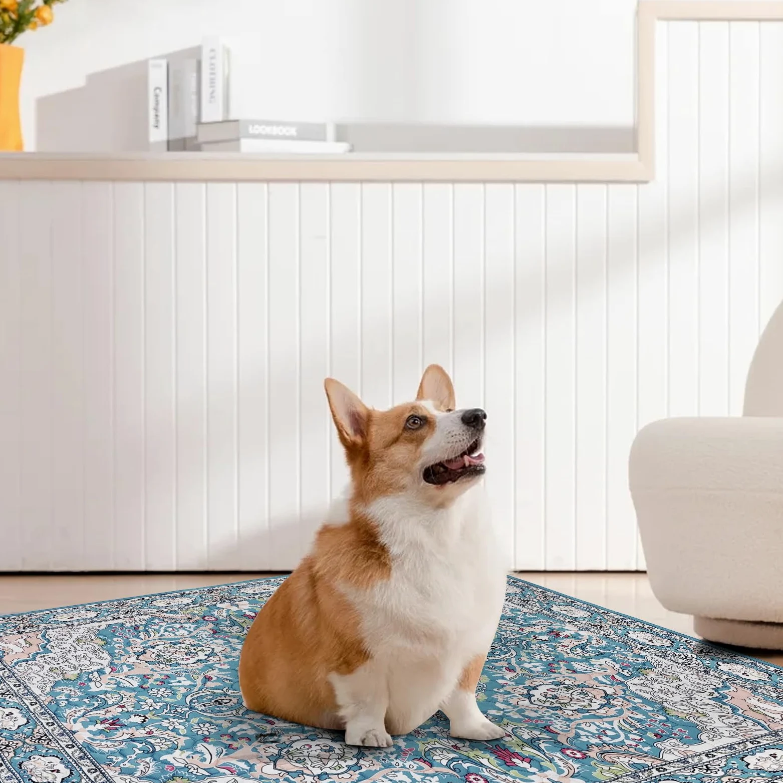 Tappetini lavabili per cani, tappetini per cuccioli con feromoni,182x182cm | Tappetino assorbente per cuccioli aggiornato 2026, impermeabile e antiscivolo, ad assorbimento rapido a prova di perdite