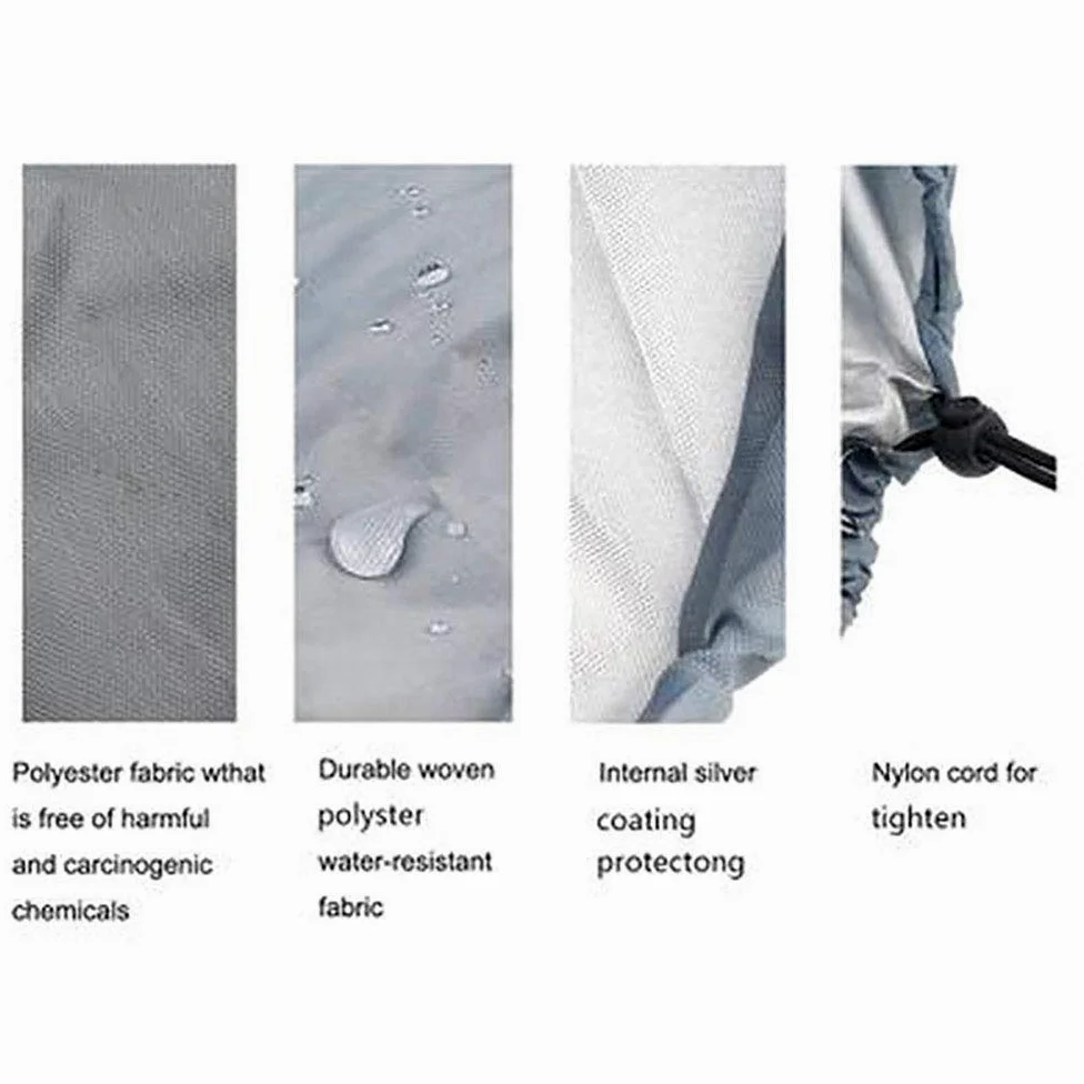 TOP-MAX - Copertura per conigliera in tessuto Oxford 210D resistente, copertura termica a doppio strato, per conigli, per conigli, 122 x 50 x 105 cm, grigio