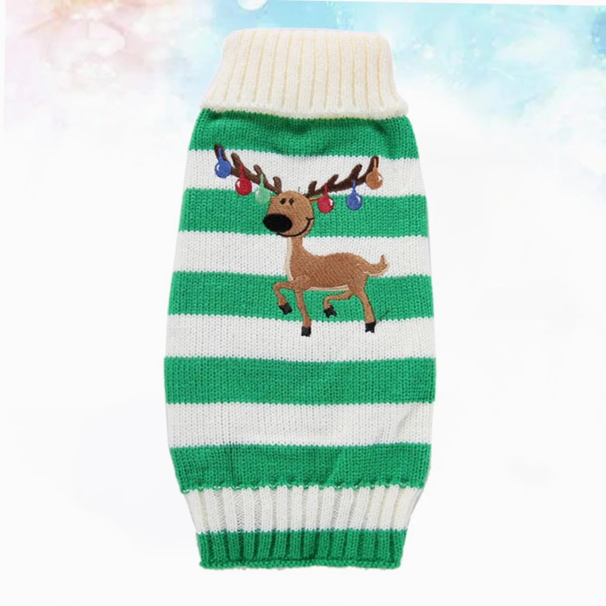 BESPORTBLE 3 Pz Abbigliamento per Cuccioli Maglioni per Cani per Costumi per Cani per Animali Domestici Vestiti per Cani di Natale Maglione Lavorato a Maglia per Cani di Natale Cane