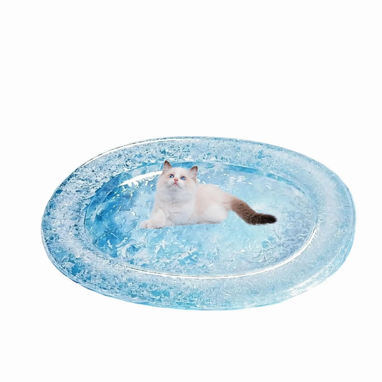 Tappetino Rinfrescante Animali Materassino Refrigerante Pieghevole E | Tappetino Rinfrescante Idrorepellente Per Animali Caldo Interno Esterno Spiaggia Viaggio Trasportino