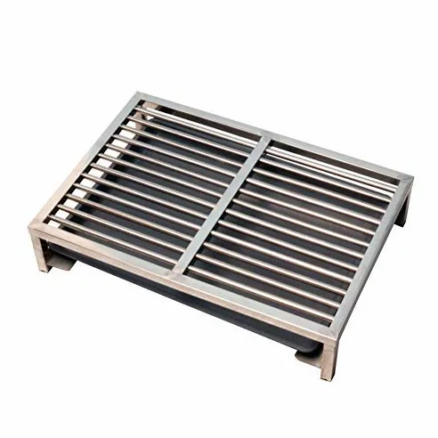 Vasino per addestramento del cane – Lettiera in acciaio inox con vassoio per uso interno/esterno, tappetino per addestramento cuccioli facile da pulire