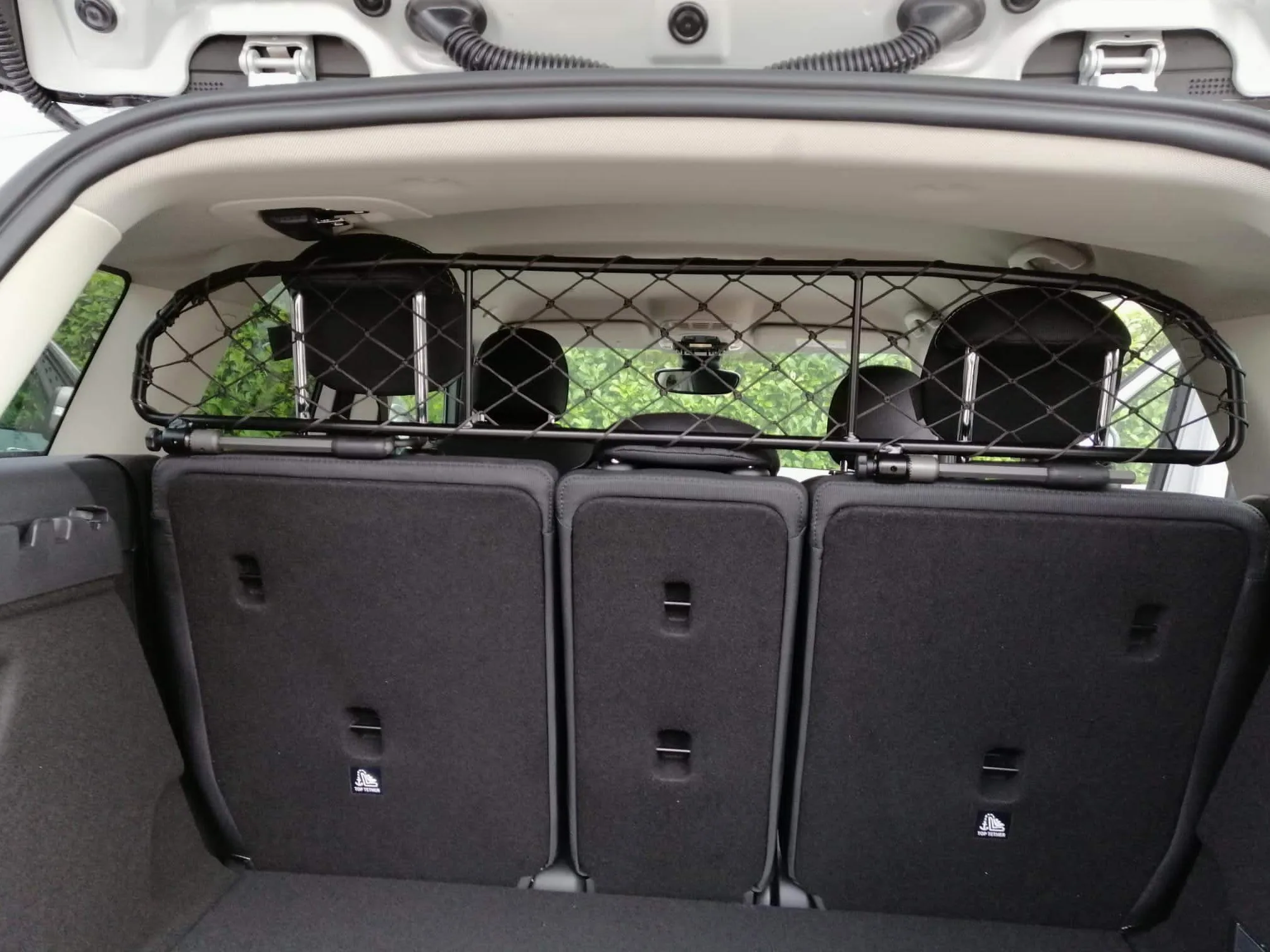 ERGOTECH Divisorio Griglia Rete Divisoria per Mini Countryman (dal 2016 in Poi) RDA65-HXXS16, per Trasporto Cani e Bagagli