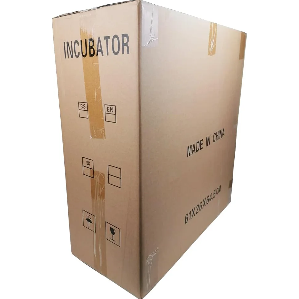 incubatrice Automatica EM100 capacità 98 Uova di Gallina faraona Anatra girauova Automatico