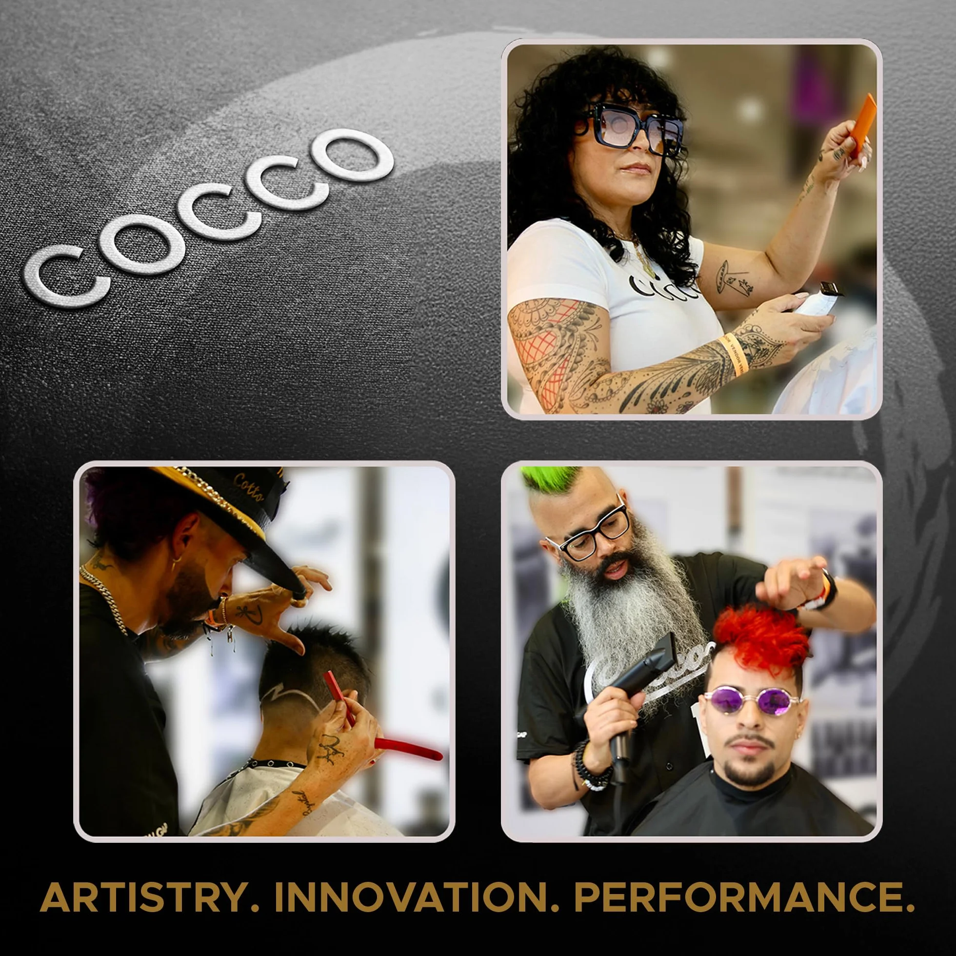 Cocco Hyper Veloce Pro Trimmer, Digital Gap Graphene Blade Edger, High Torque Brushless BLDC Motor, Cordless, design interamente in metallo, batteria agli ioni di litio, base di ricarica inclusa
