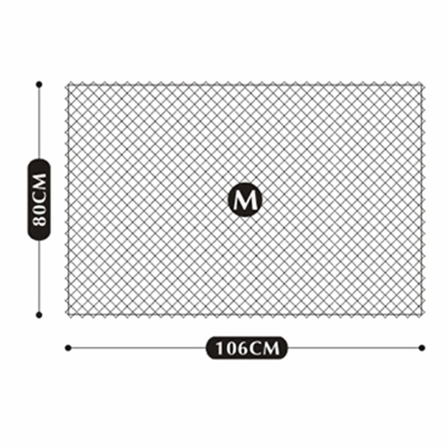 perfk per schermi per acquari Rete Superiore in Rete Trasparente con Morsetto in Alluminio, Copertura per Acquario Copertura per Acquario Rete, 80x106cm 10 Morsetti