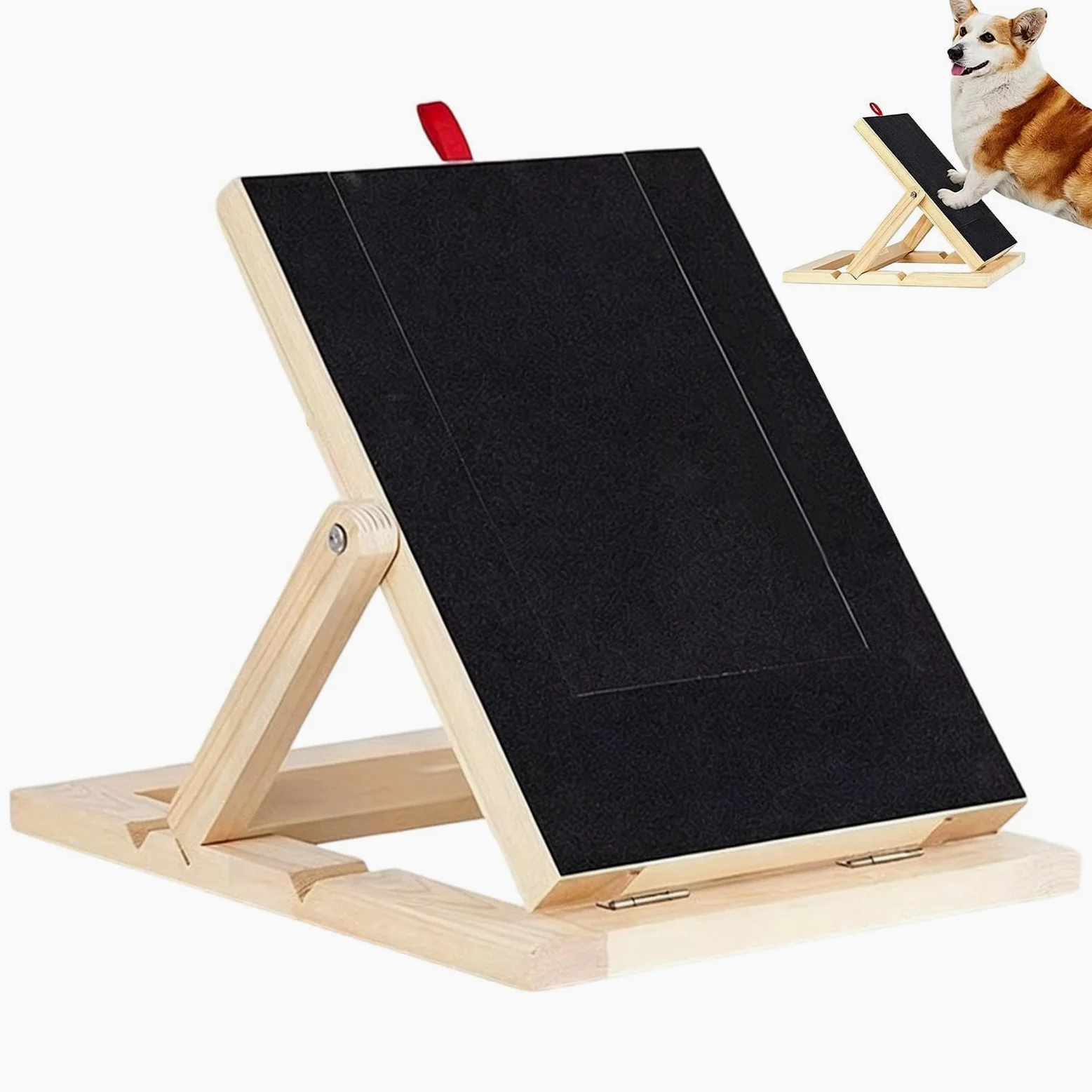 Tagliaunghie per cani, in legno, con cassetto per snack, per cuccioli di taglia piccola, media e grande, arricchimento per casa e appartamento