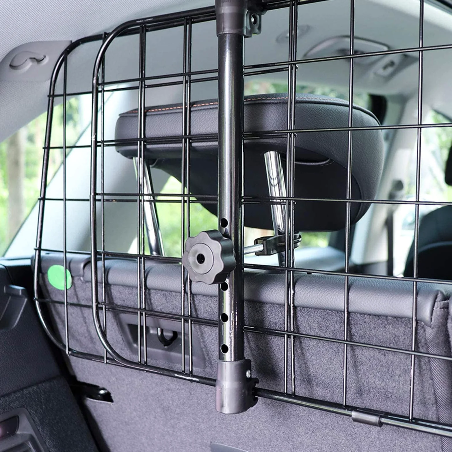 Barriera per cani regolabile cancello divisore animale pesante rete cane universale per veicoli SUV camion