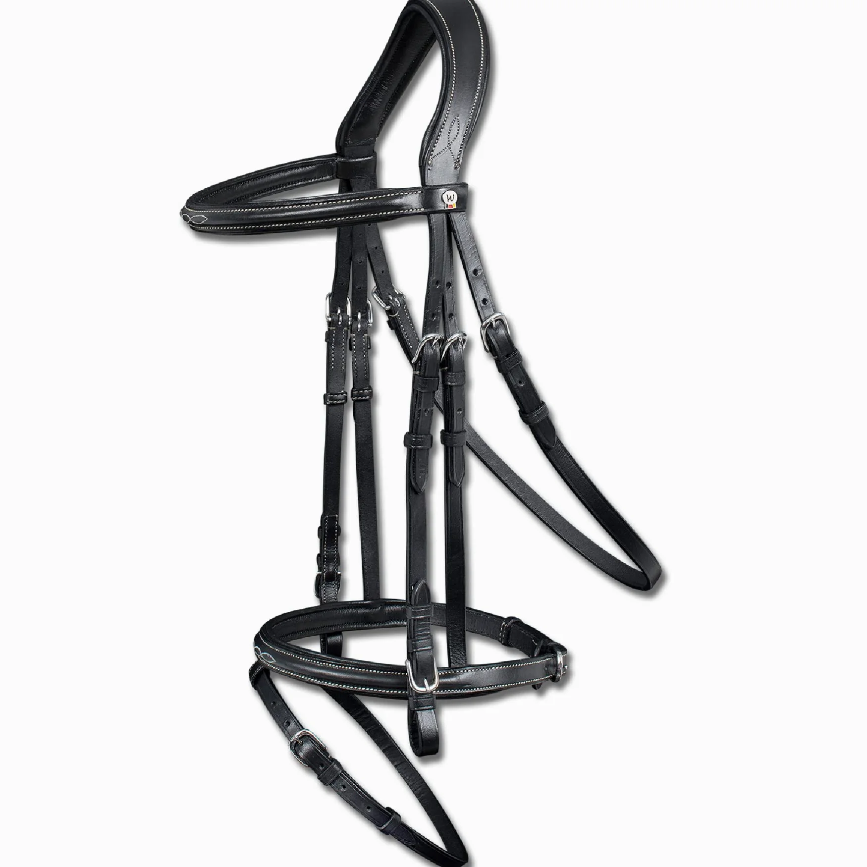 Waldhausen Testiera con sovracapo anatomico COB, Nero