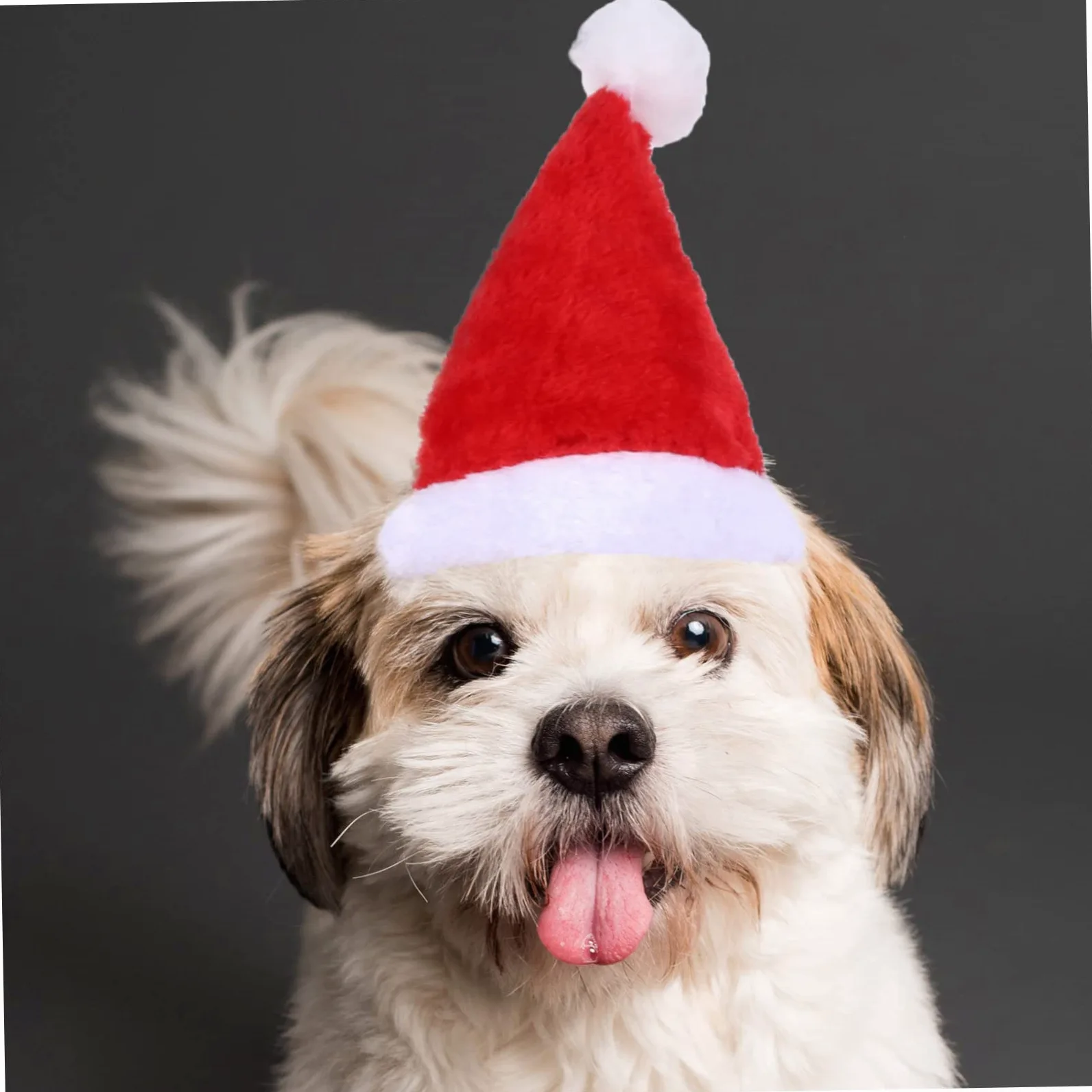 BESPORTBLE 3 Set Adorabile Maglione Per Animali Domestici Costume Di Natale Per Cani Maglione Renna Con Cappello Abbigliamento Per Animali Domestici 2 Pezzi * 3