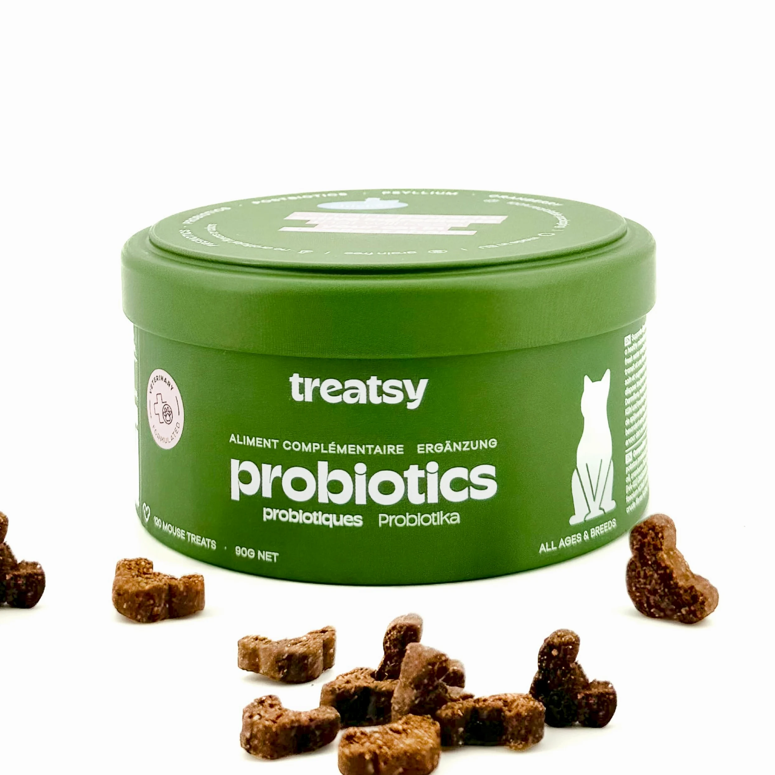 Integratore Alimentare per Gatti – Digestione – Contro diarrea e stitichezza – Pre- e probiotici, psillio – Raccomandato dai veterinari