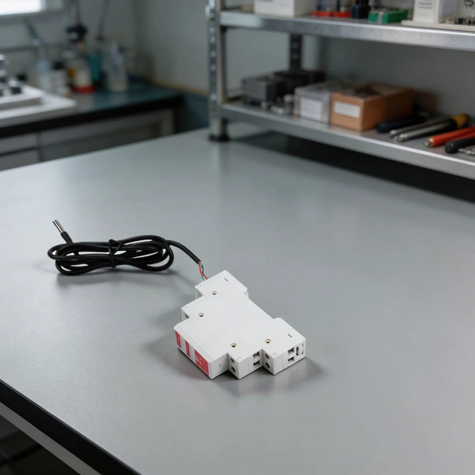 Termostato digitale, guida DIN, regolatore di temperatura intelligente WiFi con sonda, per telecomando app tuya, allarme programmabile per casa serra acquario
