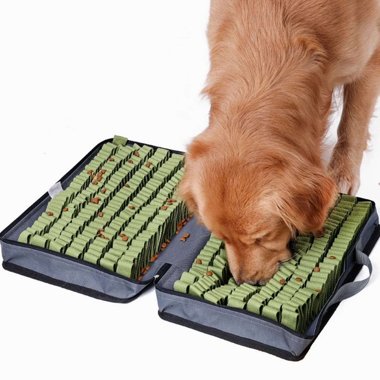 Cane Snuffle Peluche Treat Dispensing Coperta Per Cani Interattivo Ripieno Pet Masticare Giocattolo Ridurre La Noia Obesità