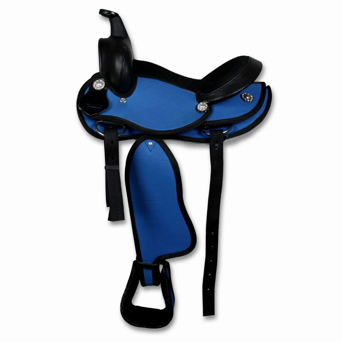 Silver Star Sella Pony Sintetica 12" Royal Blu 12” = 30,5 cm
