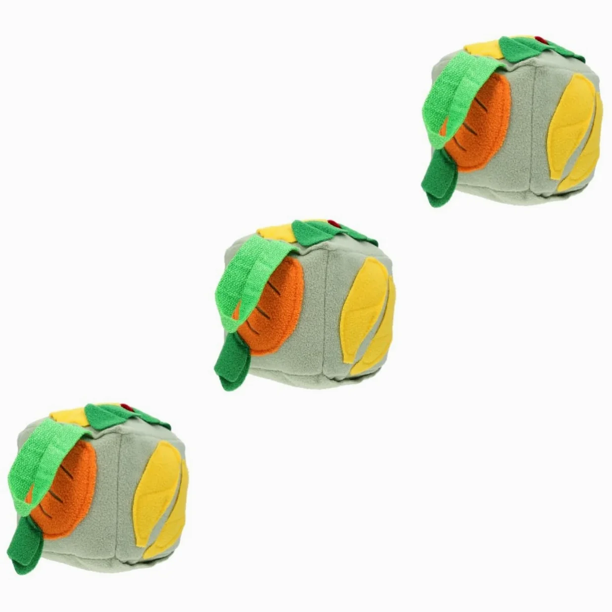 Housoutil 3pezzi Palla Per Cani Snuffle Giocattolo Per Foraging e Addestramento Mat Per Sniffing Con Dispersione Di Cibo Stimola Attività Fisica e Mentale Fresh