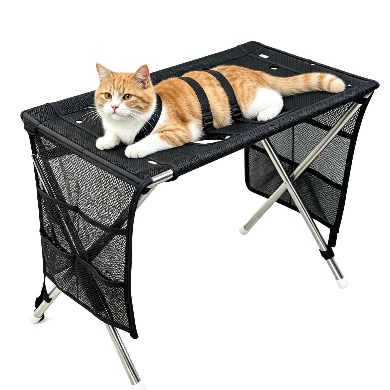 Tavolo Da Toelettatura Per Cani Di Supporto Traspirante Rimovibile | Amaca Toelettatura Gatto Cuccioli Gatti Anziani Bagno Lavaggio Taglio Tosatura Spazzolatura Salone