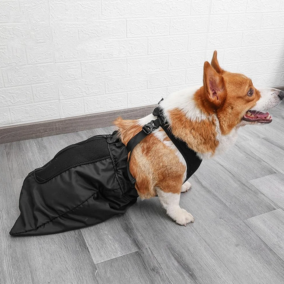 Borsa Cani per Gambe Posteriori,Borse per Cane Sedia a Rotelle Drag Bag per Animali Disabili Paralizzate