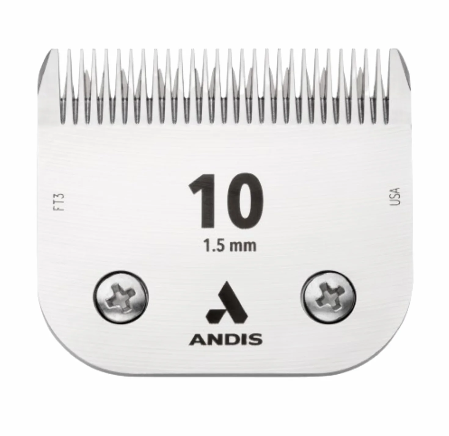 Andis UltraEdge Lama in Acciaio, Taglia 10, 7 FC, Argento