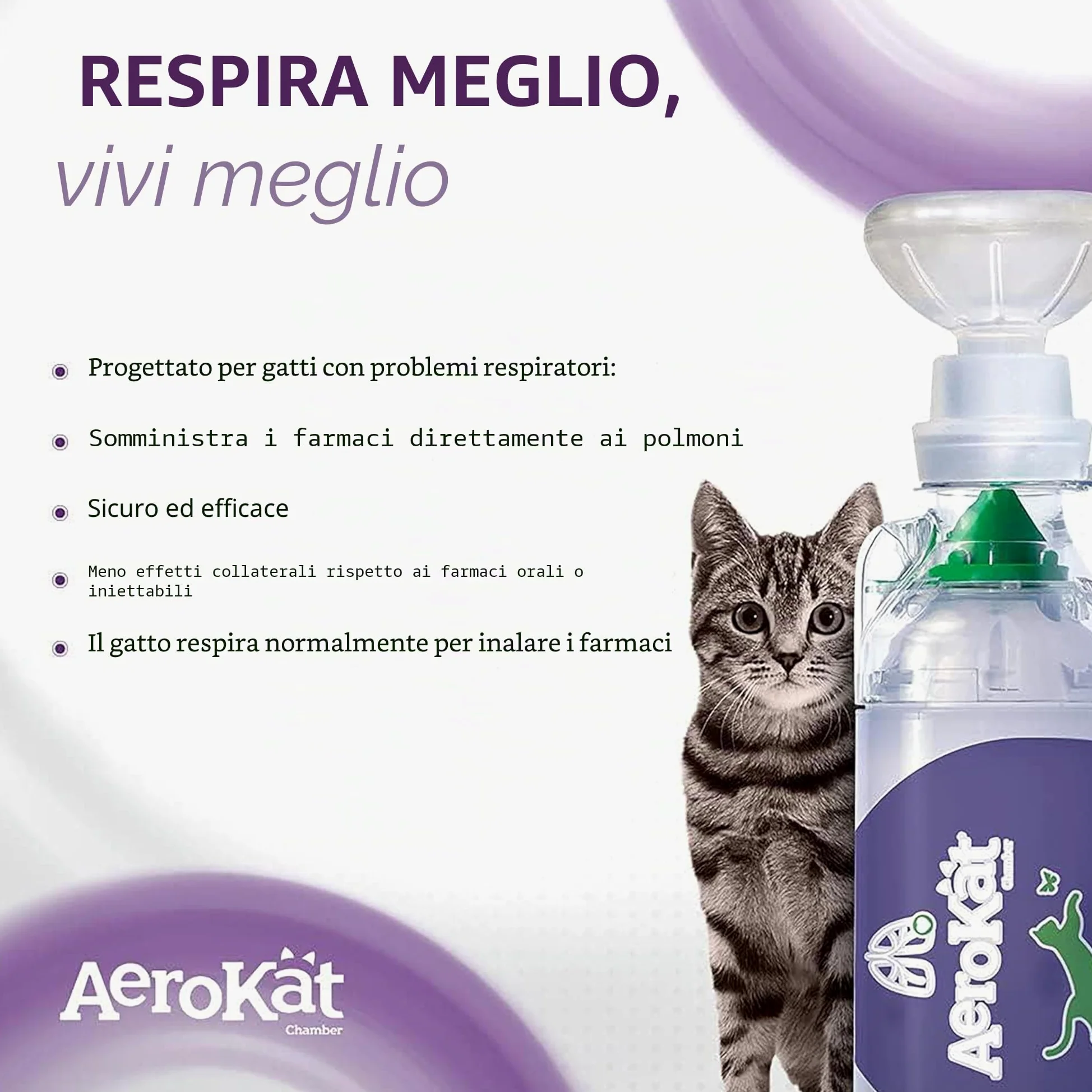 Aerokat, Camera di inalazione per Gatti