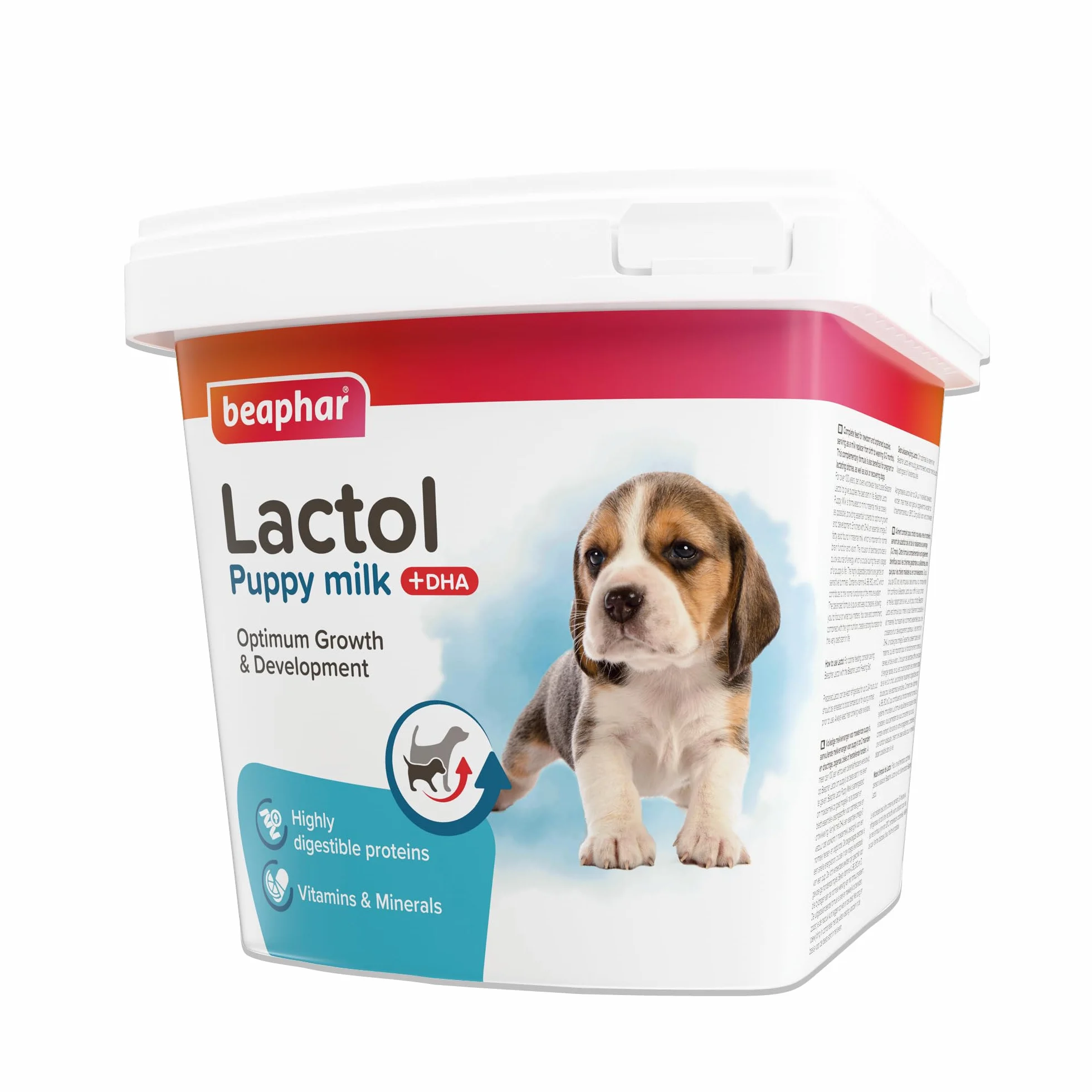 Beaphar Lactol, Latte in polvere per cuccioli, sostituzione del latte materno