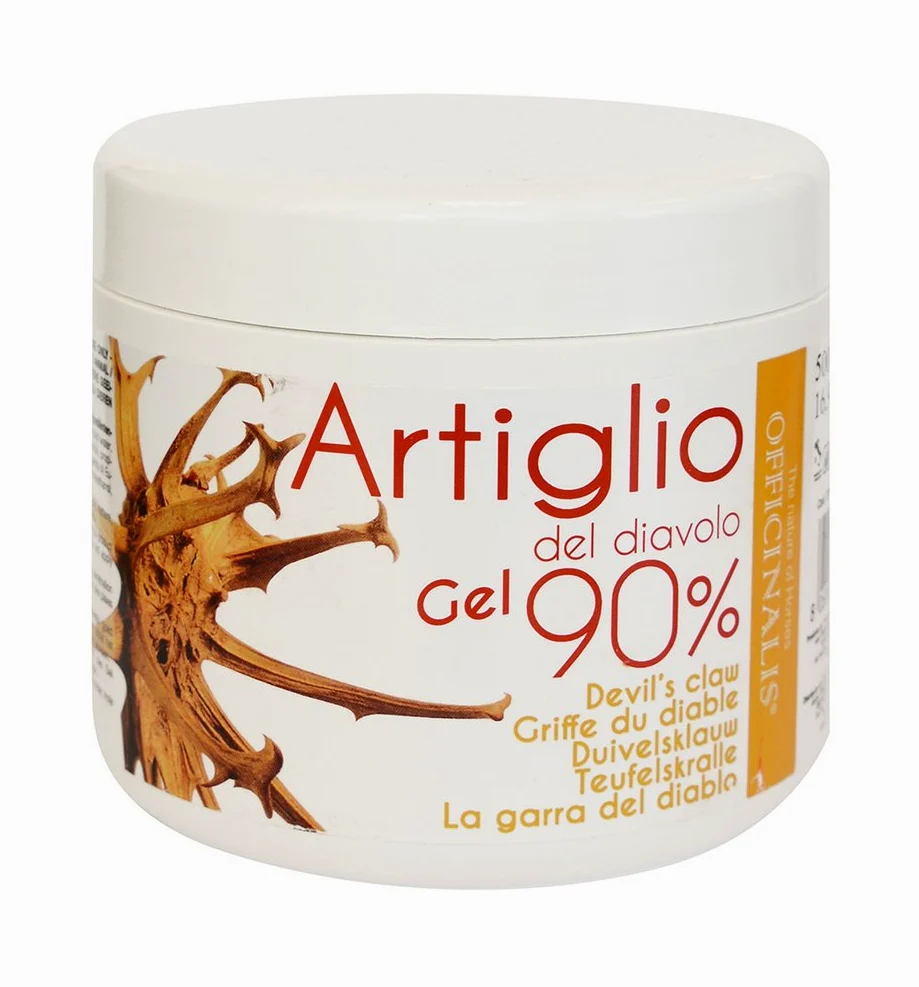 OFFICINALIS FOR HORSES Officinalis Artiglio del Diavolo Gel 90 % contro traumi distorsioni antinfiammatorio Cavalli, 500ml