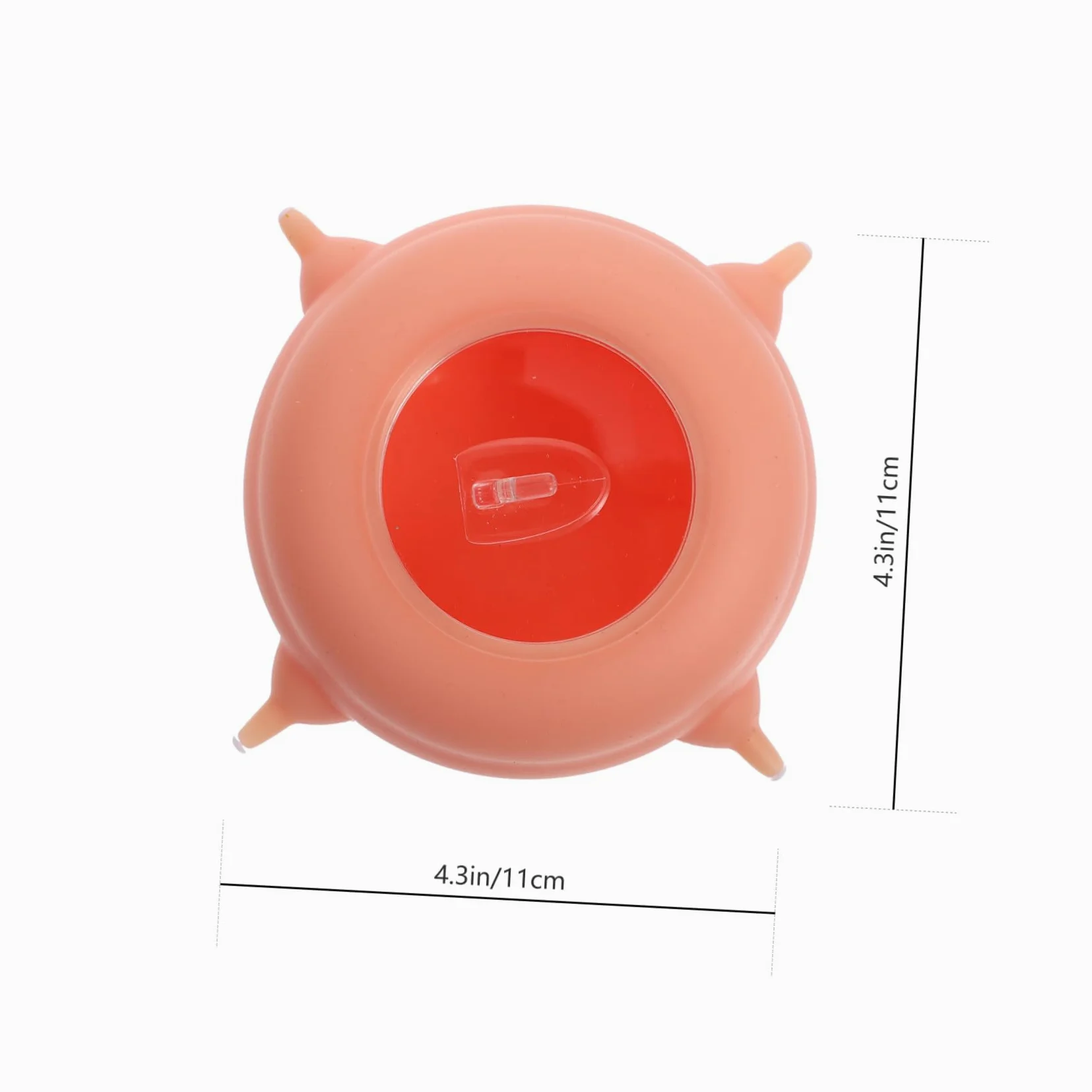 Biberon per Cuccioli in Silicone, Strumento per Alimentazione Rosa | Resistente alle Alte Temperature, Facile da Riporre, Accessorio Domestico per Gatti Piccoli e Cani Accessori