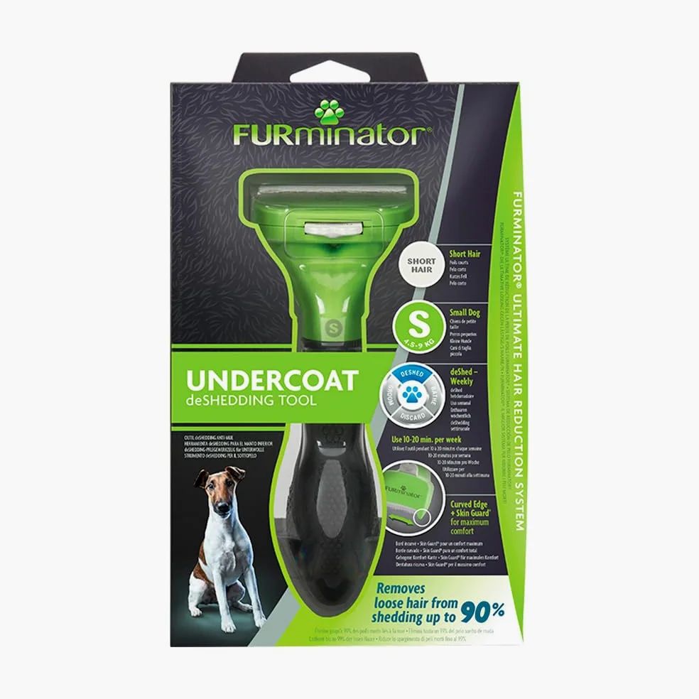 Furminator - Dog Short Hair S - (640.7020), Black