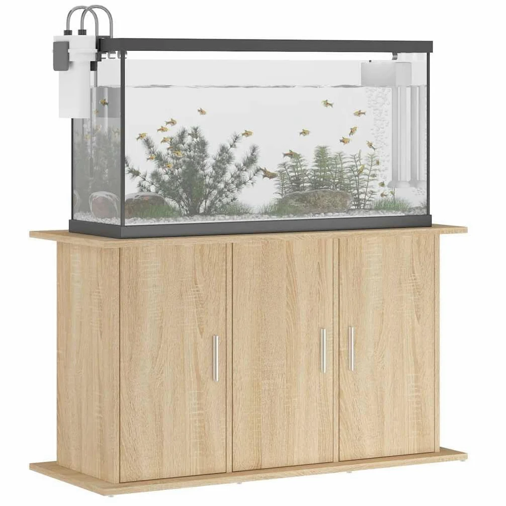 Generico Supporto Acquario 101x41x58 cm Legno Multistrato Rovere Sonoma,Supporti per acquari