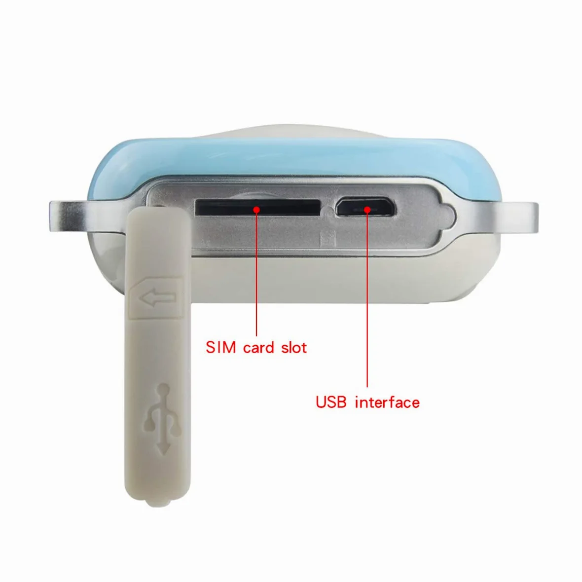 GT011 Localizzatore GPS senza fili per animali domestici Impermeabile IP66 Cane Collare per gatto Localizzatore GPS Dispositivo di localizzazione anti-perso Tracciamento in tempo reale Geo-recinzione