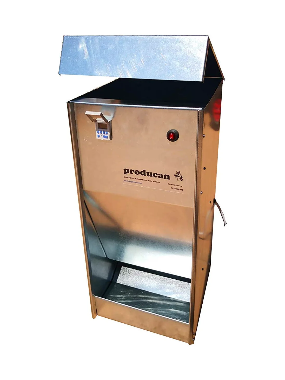 Producàn - Mangiatoia automatica da 40L per cani grandi, 220 V